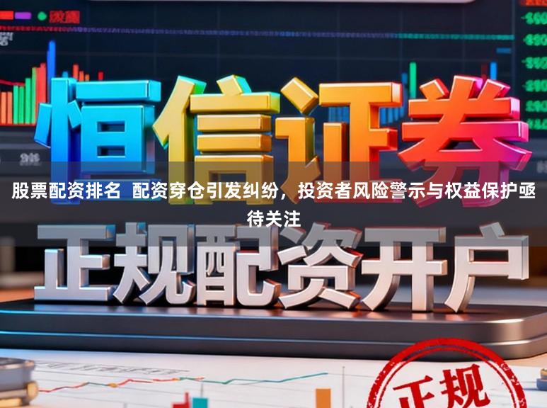 股票配资排名  配资穿仓引发纠纷，投资者风险警示与权益保护亟待关注
