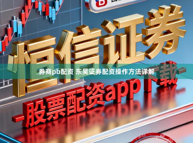 券商pb配资 东吴证券配资操作方法详解