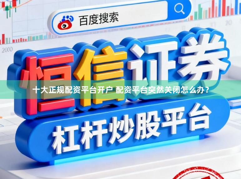 十大正规配资平台开户 配资平台突然关闭怎么办？