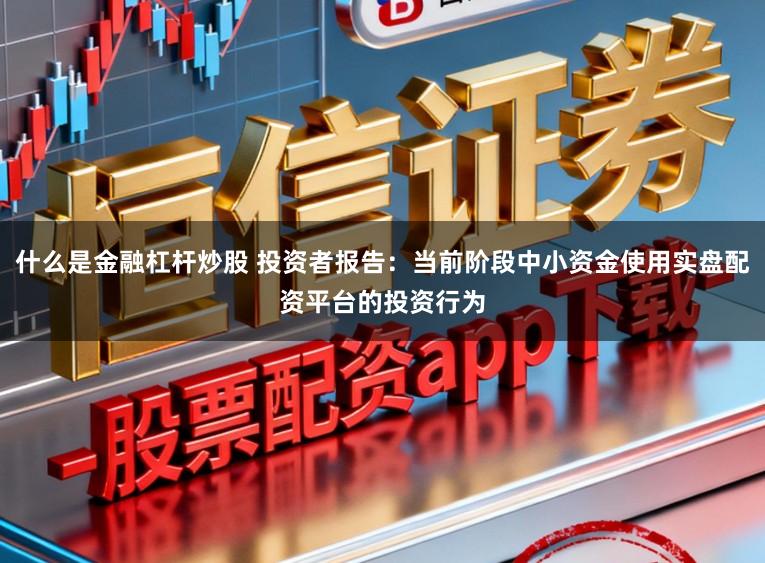 什么是金融杠杆炒股 投资者报告：当前阶段中小资金使用实盘配资平台的投资行为
